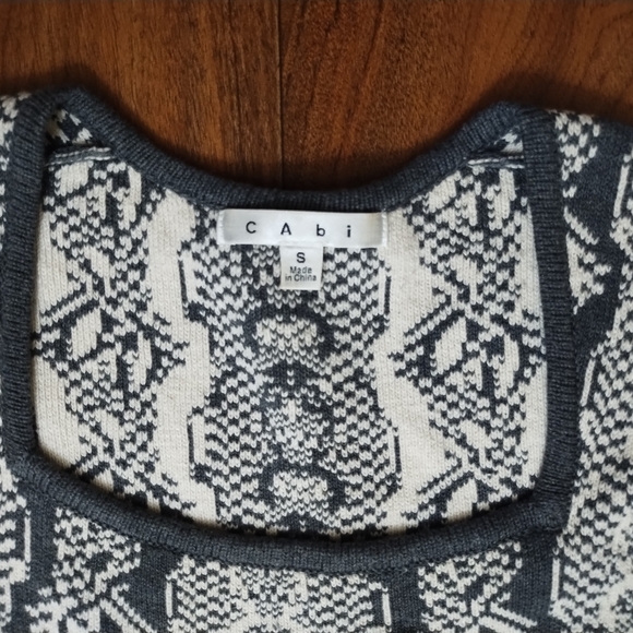 Cabi Peplum Sweater Tank Size XS - Picture 5 of 8